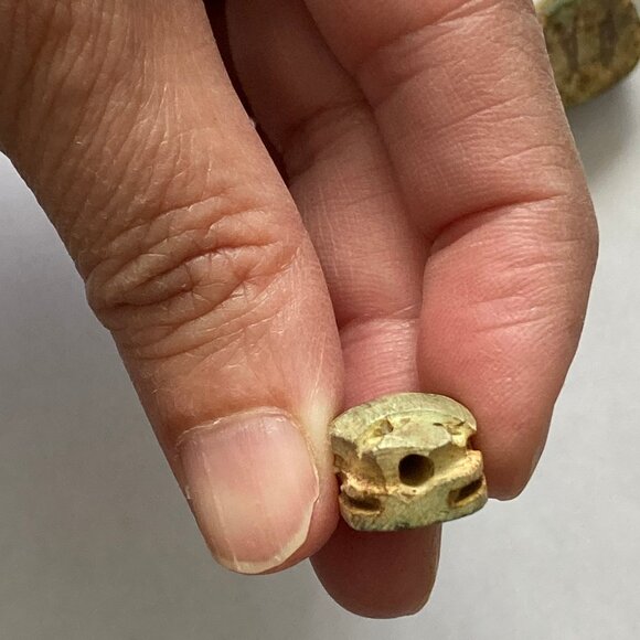 Genuine Egyptian Scarabs for Jewelry Making - Picture 2 of 5